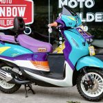 Modifikasi Yamaha Grand Filano Bergaya Urban Rally