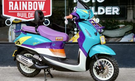 Modifikasi Yamaha Grand Filano Bergaya Urban Rally