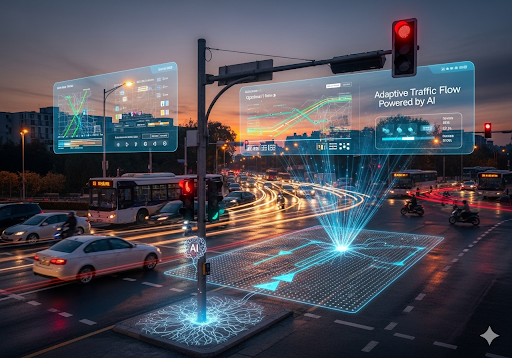 Bangkok Uji Coba Lampu Lalu Lintas AI Untuk Atasi Kemacetan