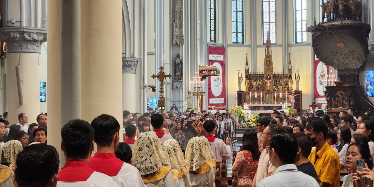 Gereja Di Jakarta Misa Paskah Dengan Kedamaian Dan Toleransi