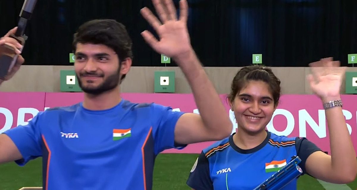 Atlet Muda Shiva Narwal Raih Emas Pertama Untuk India