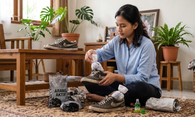 Solusi Bau Sepatu Olahraga: Pakai Briket Arang Aktif Semalaman