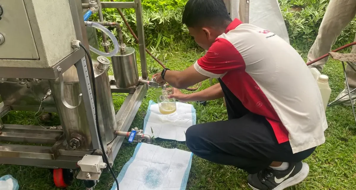 Startup Lokal Ciptakan Mesin Pengolah Sampah Plastik Jadi Diesel