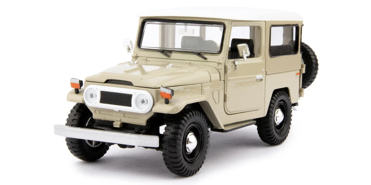 Land Cruiser FJ40 Diecast Exclusive: Penghormatan Jip Klasik