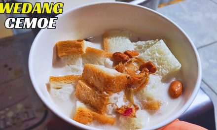 Nikmatnya Wedang Cemoe, Berpadu Santan Jahe Dan Roti Tawar