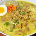 Soto Tuto Khas Tuban: Sajian Soto Daging Sapi Berkuah Santan